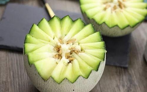 有黑纹的蜜瓜可以吃吗图片