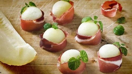 黑毛猪火腿片配蜜瓜可以吃吗